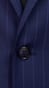 Cobalt Blue Pinstripe Suit