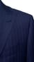 Cobalt Blue Pinstripe Suit
