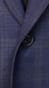 Complet Laine Carreaux Bleu Espace