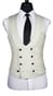 Cream White Wool Suit