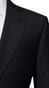 Black Circular Texture Suit