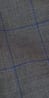 Grey with Blue Windowpane Suit