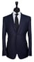 Dark Prussian Wool Suit