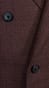 Mahogany Double-Breasted Wool Suit