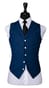 Royal Blue Pinstripe Suit