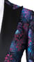 Black Floral Bloom Jacquard Tuxedo