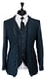 Complet Laine Bleu Nocturne