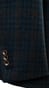 Teal Brown Plaid Suit