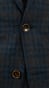 Teal Brown Plaid Suit