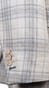 Beige Brown Plaid Suit