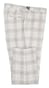 Beige Brown Plaid Suit