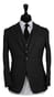Onyx Charcoal Prince of Wales Suit