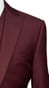 Maroon Red Wool Suit