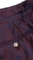 Plum Navy Plaid Three-Piece Suit