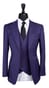 Amethyst Purple Wool Suit
