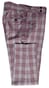 Burgundy Glen Plaid Wool Suit