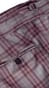 Burgundy Glen Plaid Wool Suit