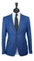 Royal Blue Textured Classic Suit