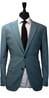 Complet bleu birdseye en laine