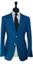 Cerulean Blue Wool Suit