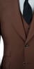 Cinnamon Brown Wool Suit