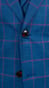 Sapphire Grid Wool Suit