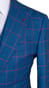 Sapphire Grid Wool Suit