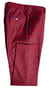 Complet Laine Carreaux Rouge Carmin