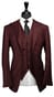 Complet Trois-Pièces Mahogany Wine