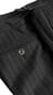 Complet Rayures Charcoal Double Boutonnage