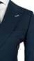Blue Double-Breasted Wool Suit