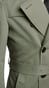 Olive Green Classic Trench Coat