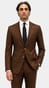 Terra Brown Wool Suit