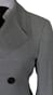 Manteau Croisé Motif Pied-de-Poule