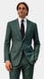 Complet Laine Carreaux Vert