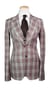 Burgundy Glen Plaid Wool Suit