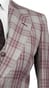 Burgundy Glen Plaid Wool Suit