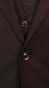 Maroon Three-Piece Wool Suit