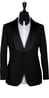 Classy Black Wool Tuxedo 