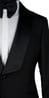 Classy Black Wool Tuxedo 