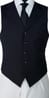 Complet Laine Noire Soyeuse