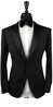 Solid Black Wool Tuxedo
