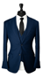 Space Blue Twill Suit