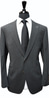 Charcoal Pinstripe Wool Suit