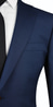 Navy Blue Prince of Wales Glencheck Wool Suit