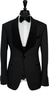 Tuxedo Laine Noir Classique