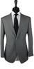 Grey Sharkskin Wool Suit