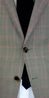 Houndstooth with Red Check Wool Suit