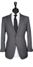 Grey with Brown Windowpane Suit