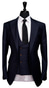 Dark Blue Prince of Wales Suit